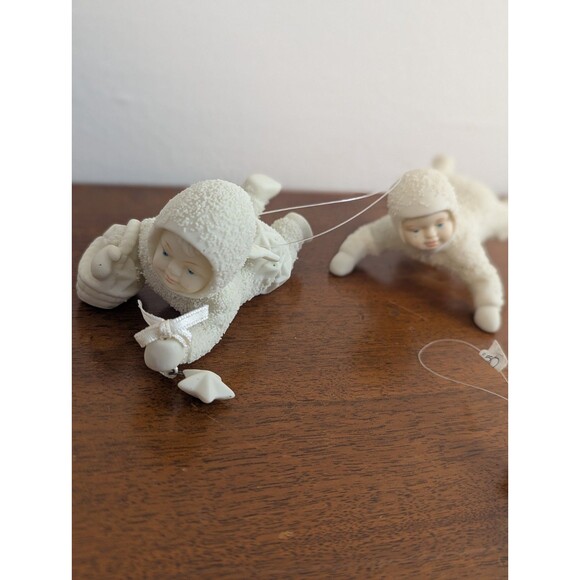 Lot Of 9 Department 56 Snowbabies Ornaments - Picture 4 of 8